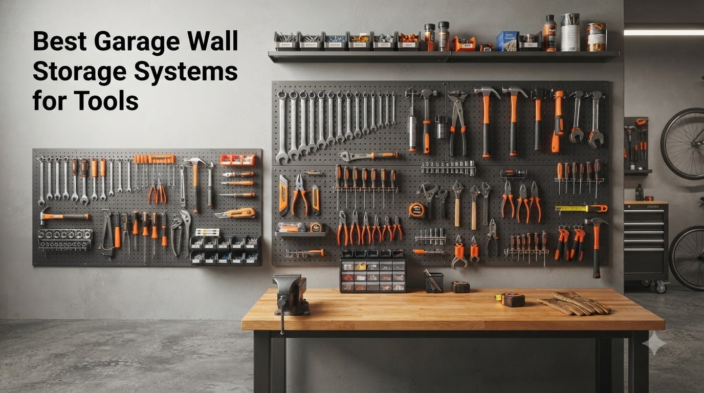 Best Garage Wall Storage Systems for Tools