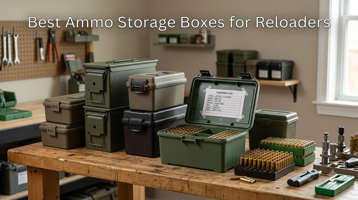 Best Ammo Storage Boxes for Reloaders