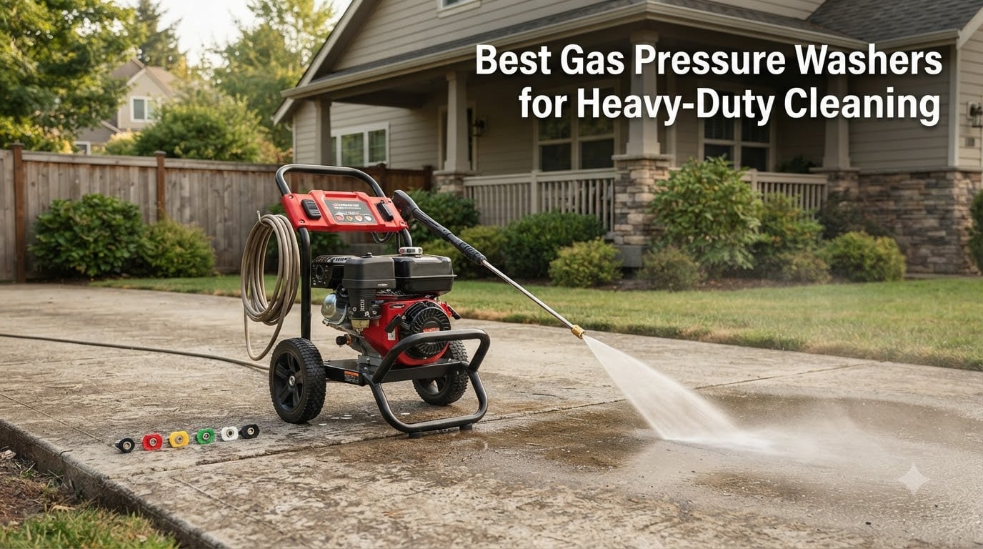 Best Gas Pressure Washers for Heavy-Duty Cleaning