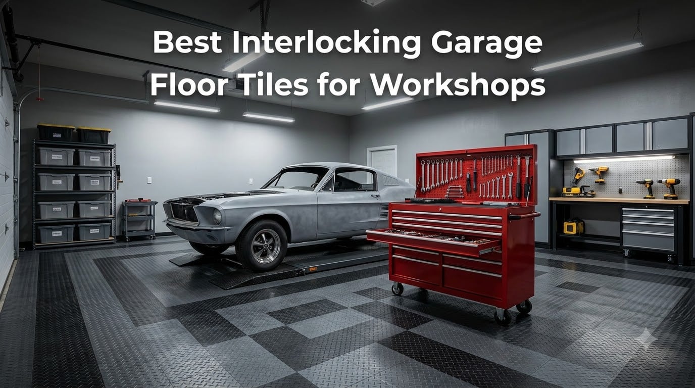 Best Interlocking Garage Floor Tiles for Workshops