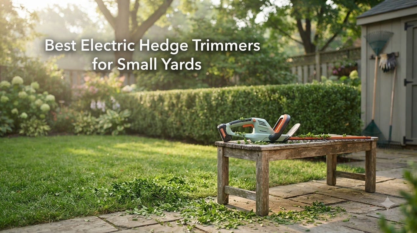 Best Electric Hedge Trimmers for Small Yards