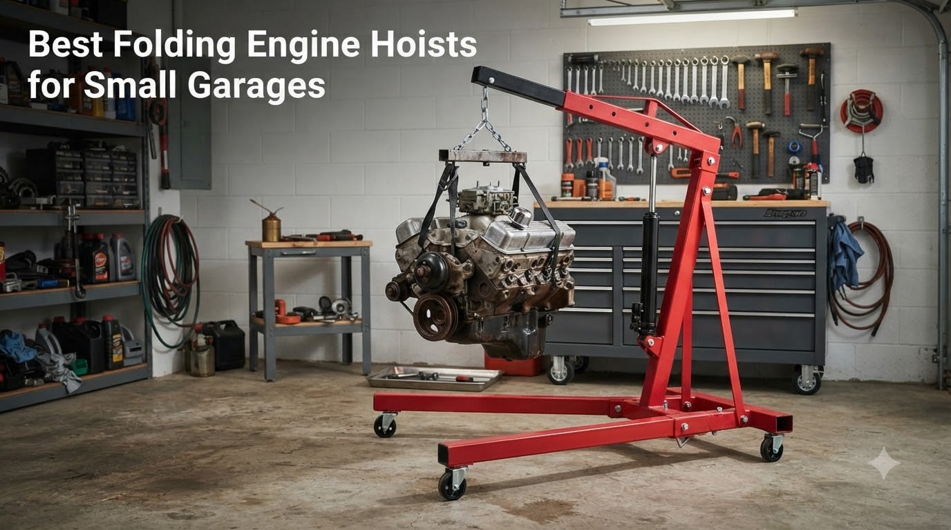 Best Folding Engine Hoists for Small Garages
