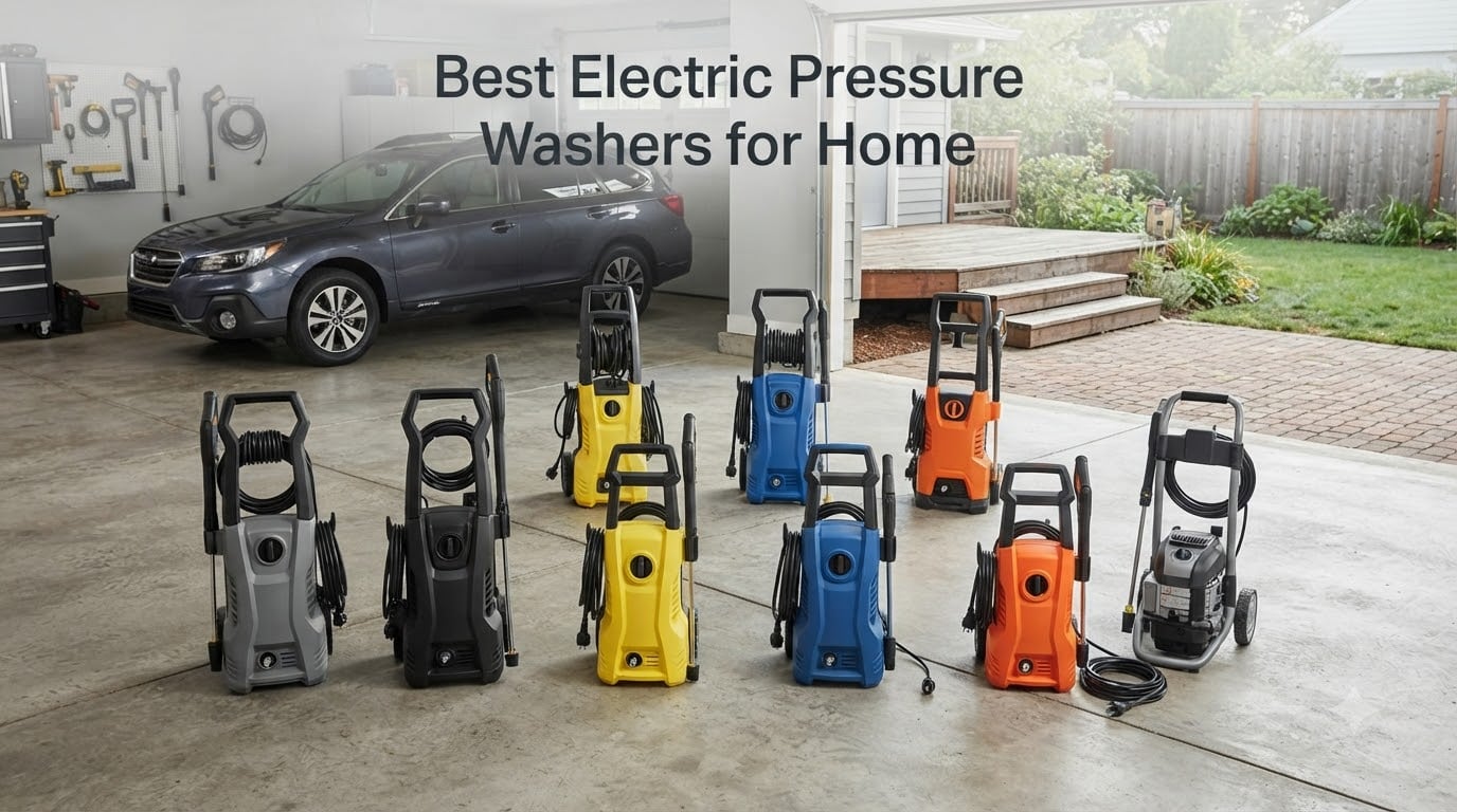Best Electric Pressure Washers for Home