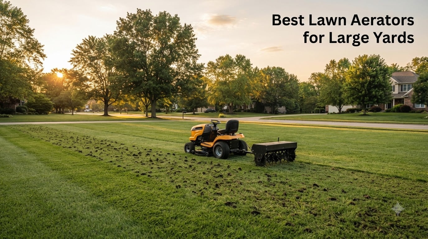 Best Lawn Aerators for Large Yards