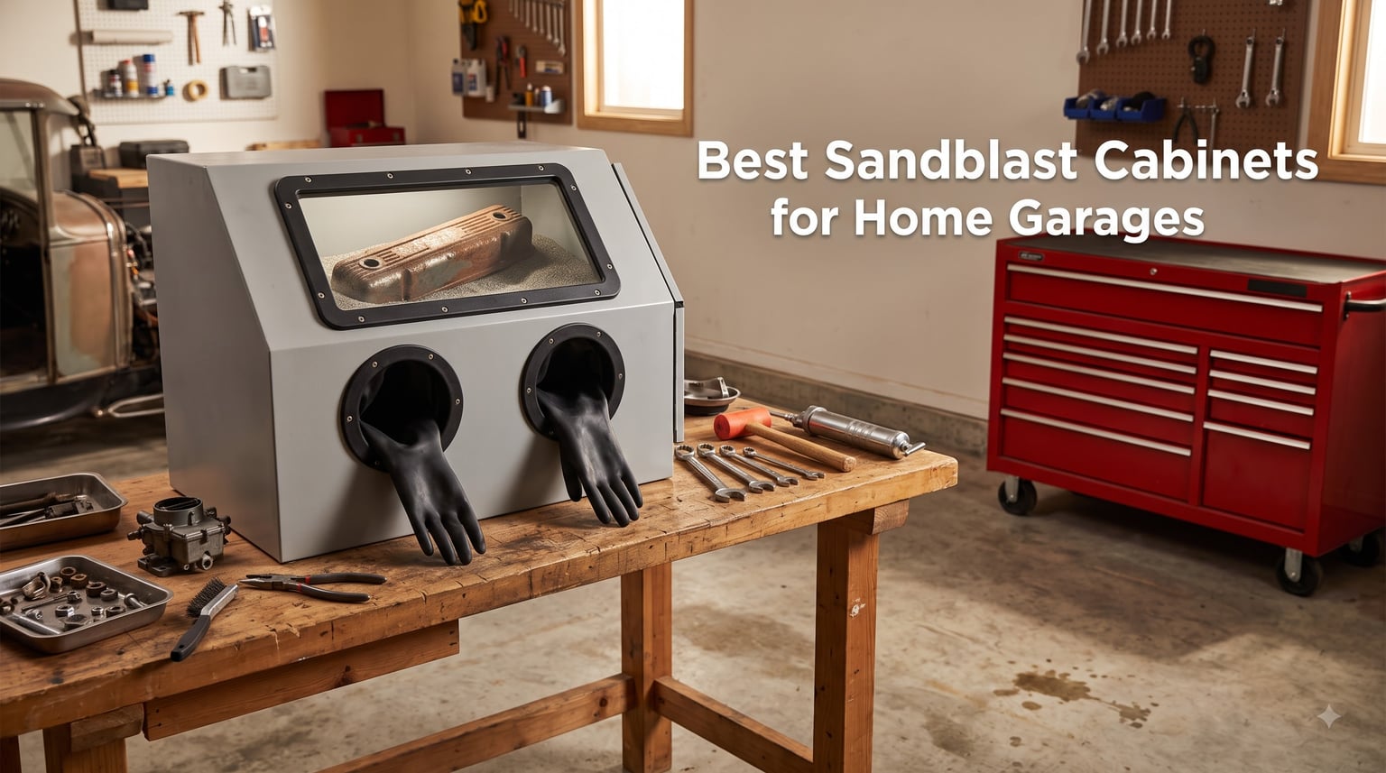 Best Sandblast Cabinets for Home Garages