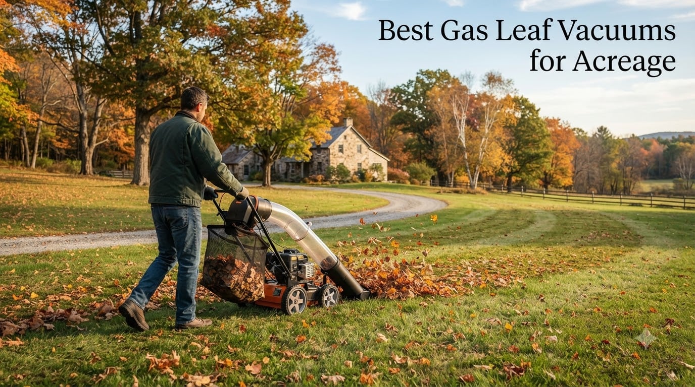 Best Gas Leaf Vacuums for Acreage