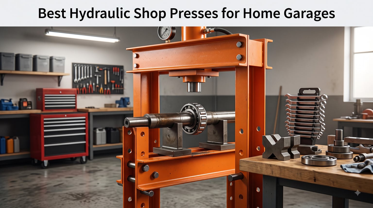Best Hydraulic Shop Presses for Home Garages