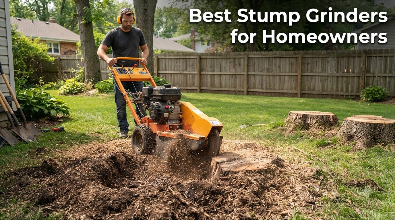 Best Stump Grinders for Homeowners