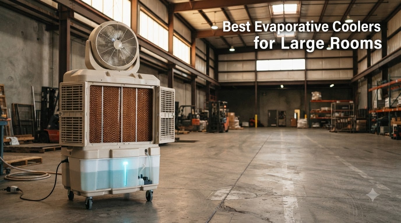 Best Evaporative Coolers for Large Rooms