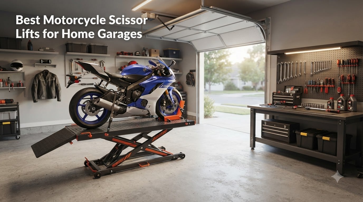 Best Motorcycle Scissor Lifts for Home Garages