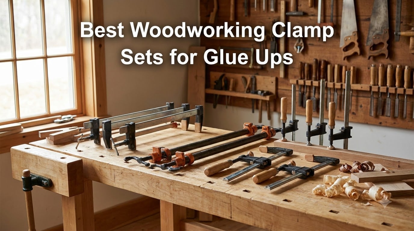 Best Woodworking Clamp Sets for Glue Ups