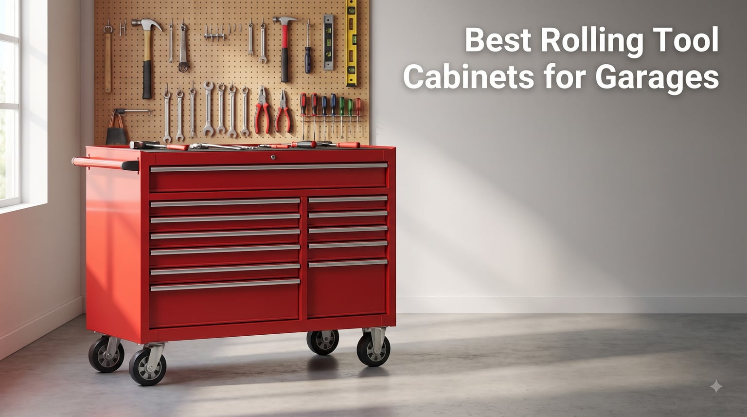 Best Rolling Tool Cabinets for Garages