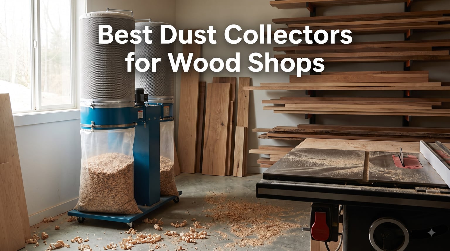 Best Dust Collectors for Wood Shops