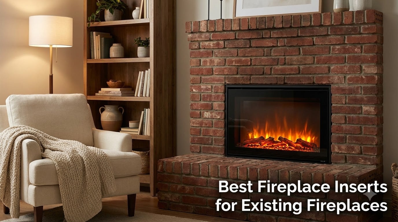 Best Fireplace Inserts for Existing Fireplaces