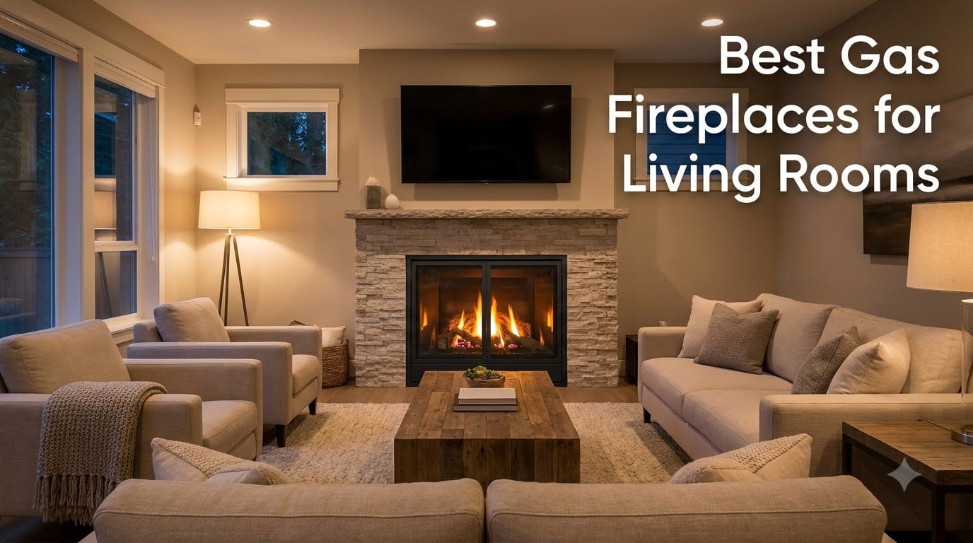 Best Gas Fireplaces for Living Rooms