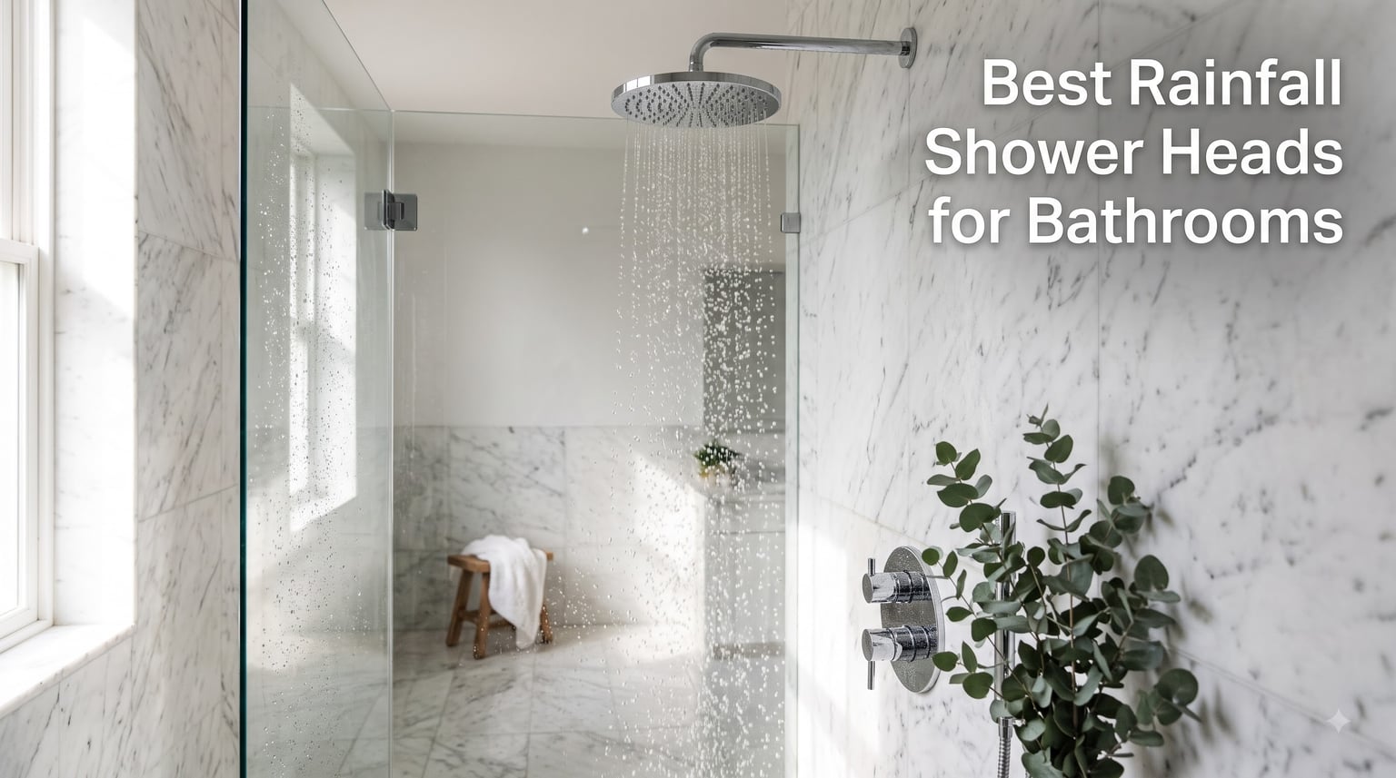 Best Rainfall Shower Heads for Bathrooms