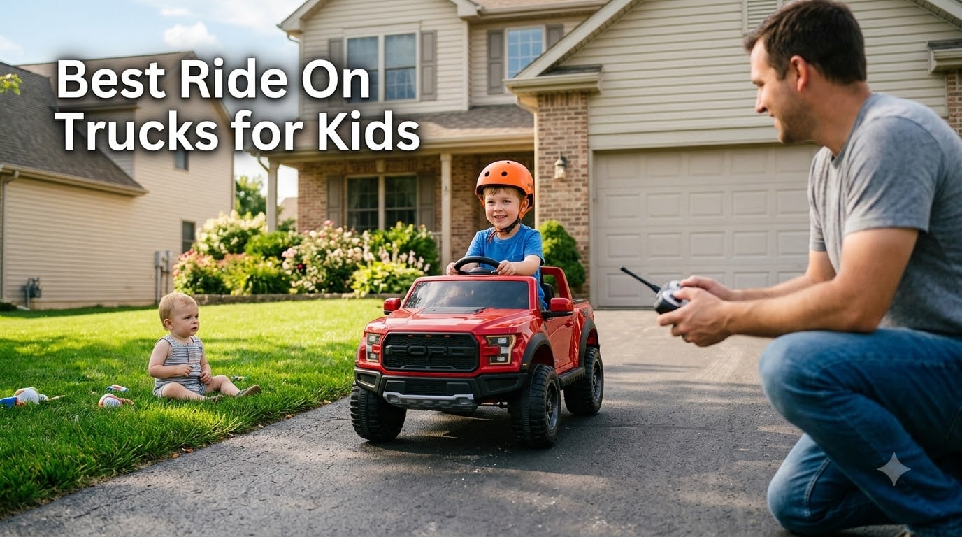 Best Ride On Trucks for Kids