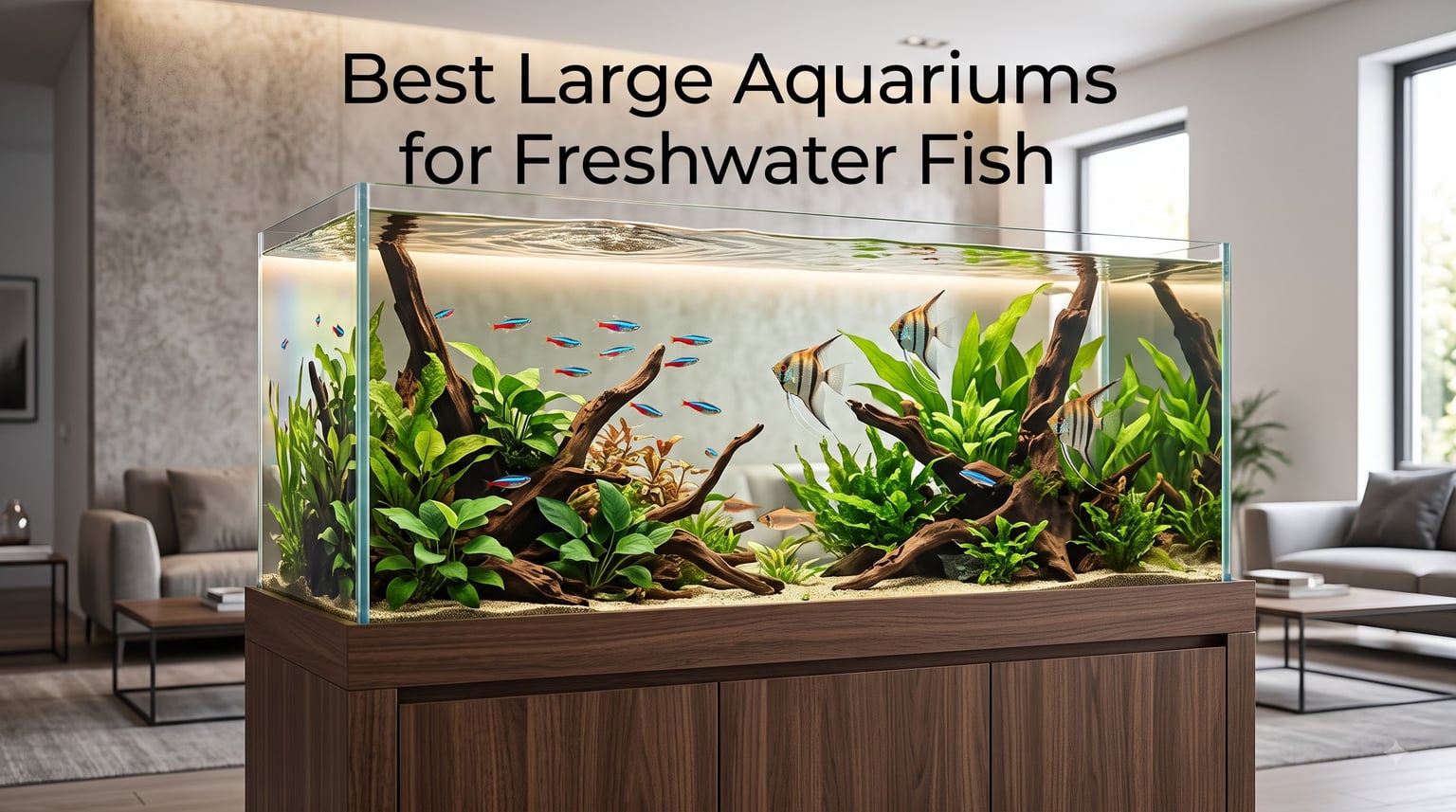 Best Large Aquariums for Freshwater Fish