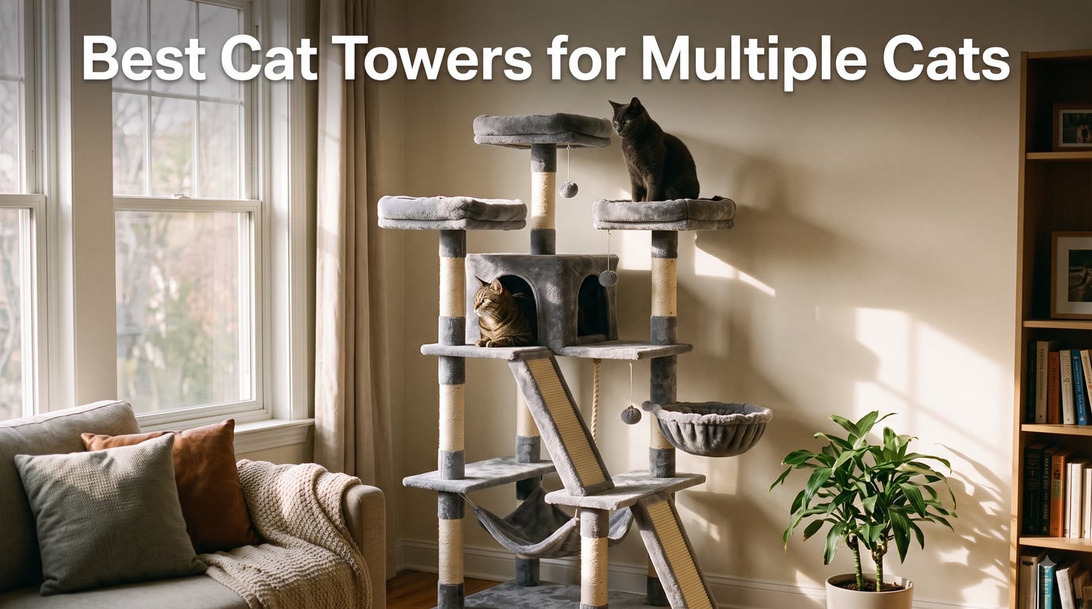 Best Cat Towers for Multiple Cats