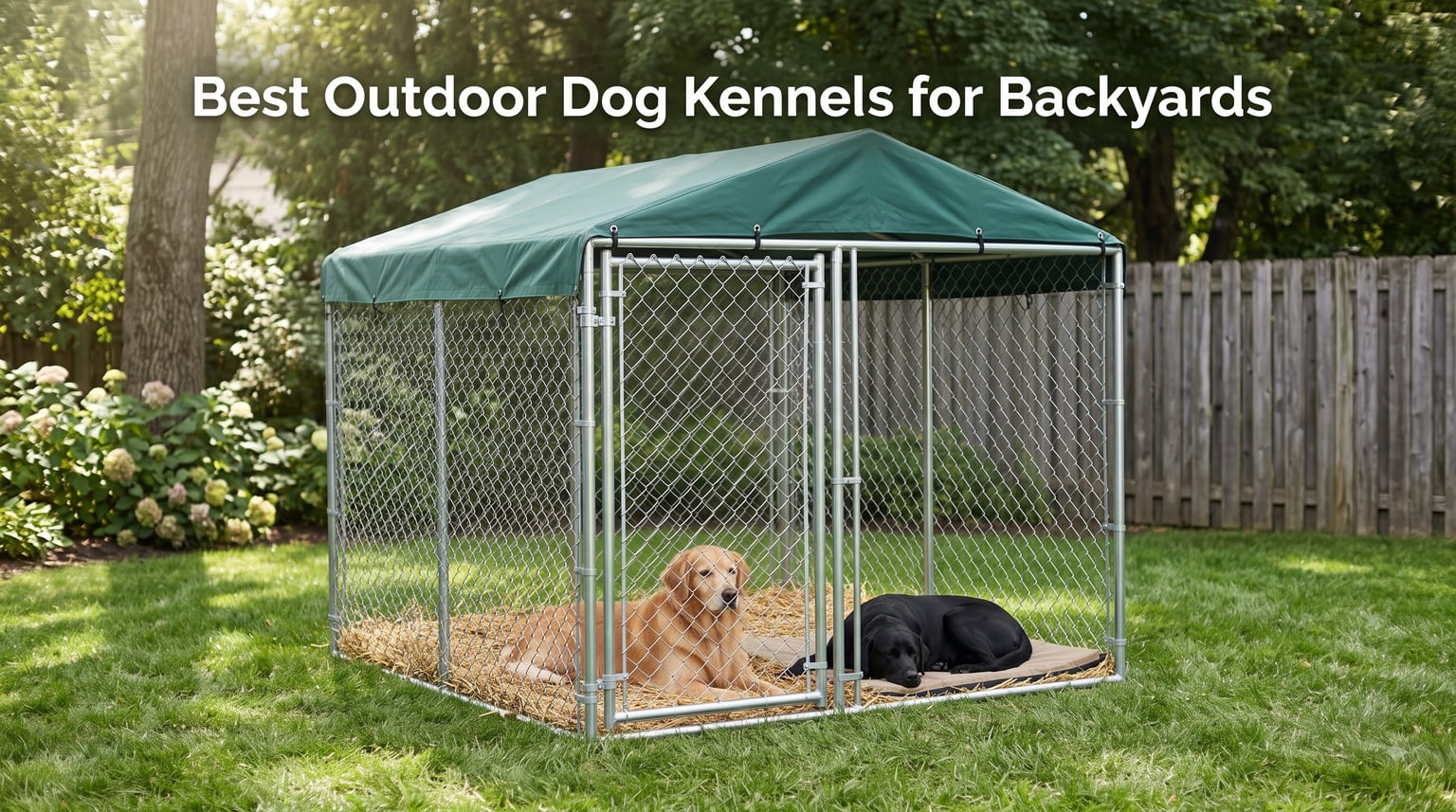 Best Outdoor Dog Kennels for Backyards