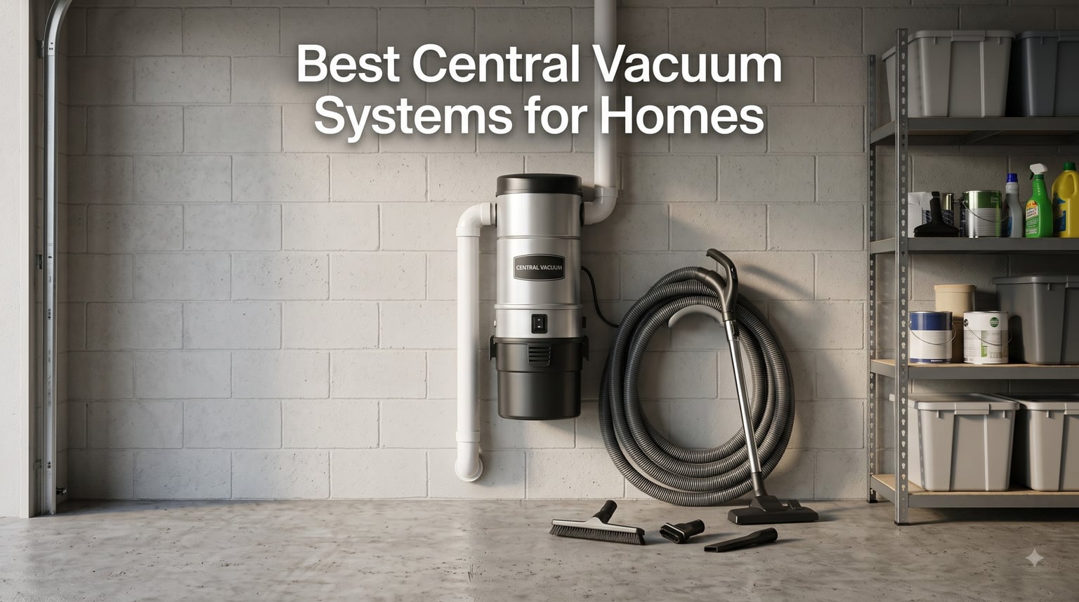 Best Central Vacuum Systems for Homes