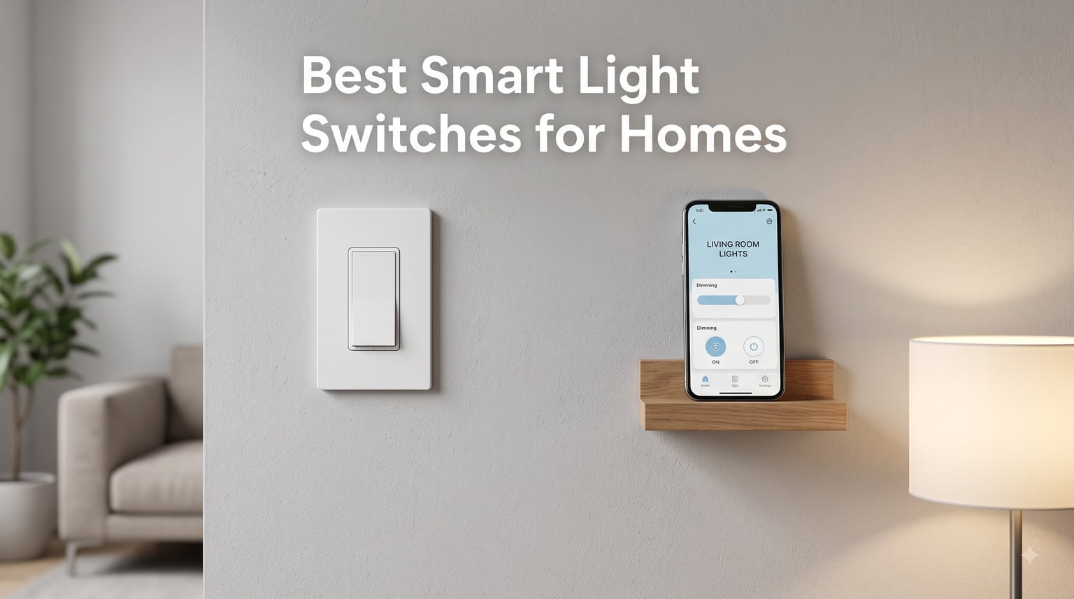 Best Smart Light Switches for Homes