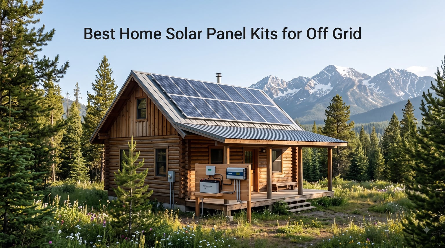 Best Home Solar Panel Kits for Off Grid