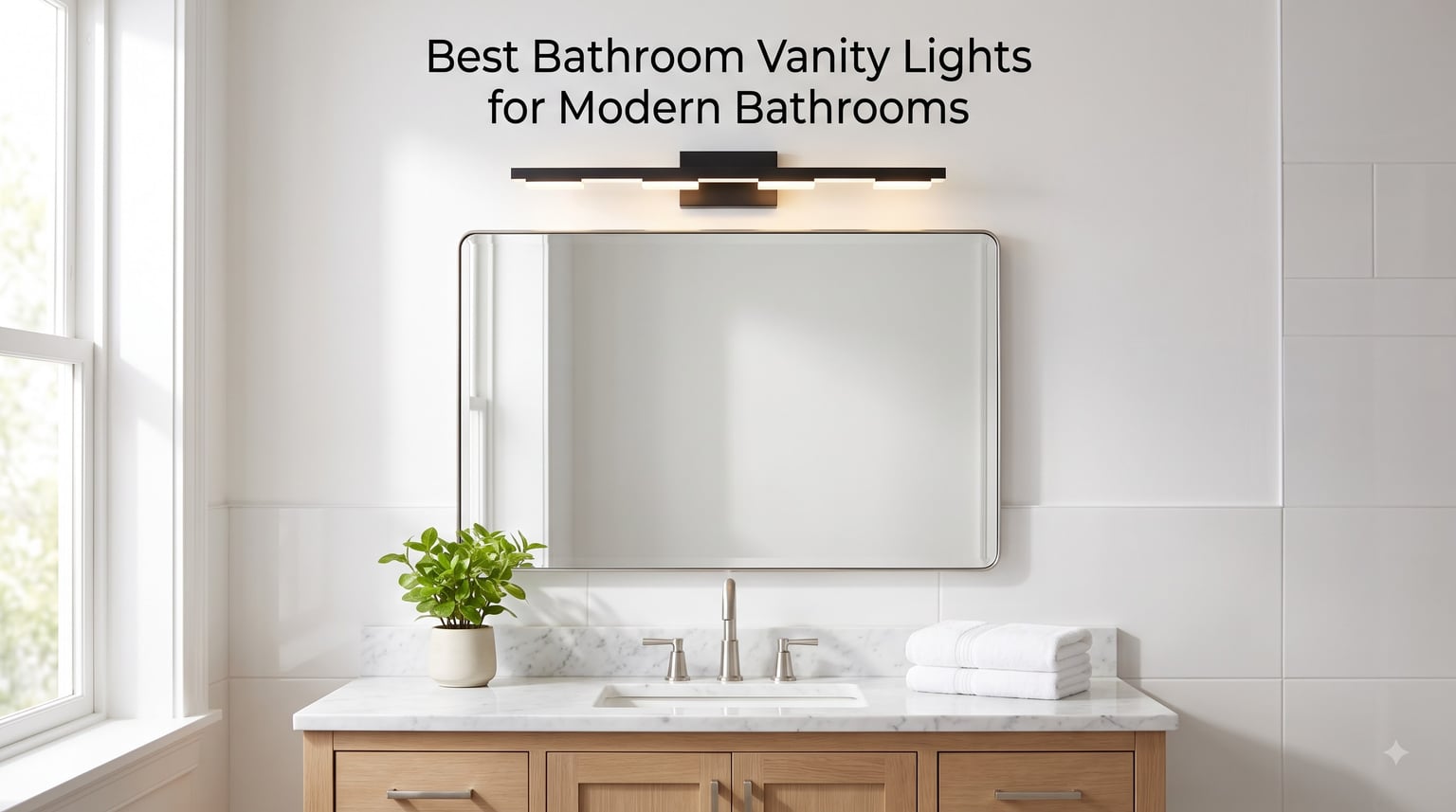 Best Bathroom Vanity Lights for Modern Bathrooms
