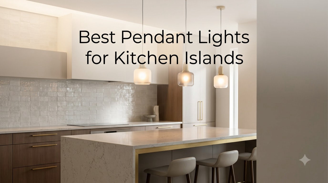 Best Pendant Lights for Kitchen Islands