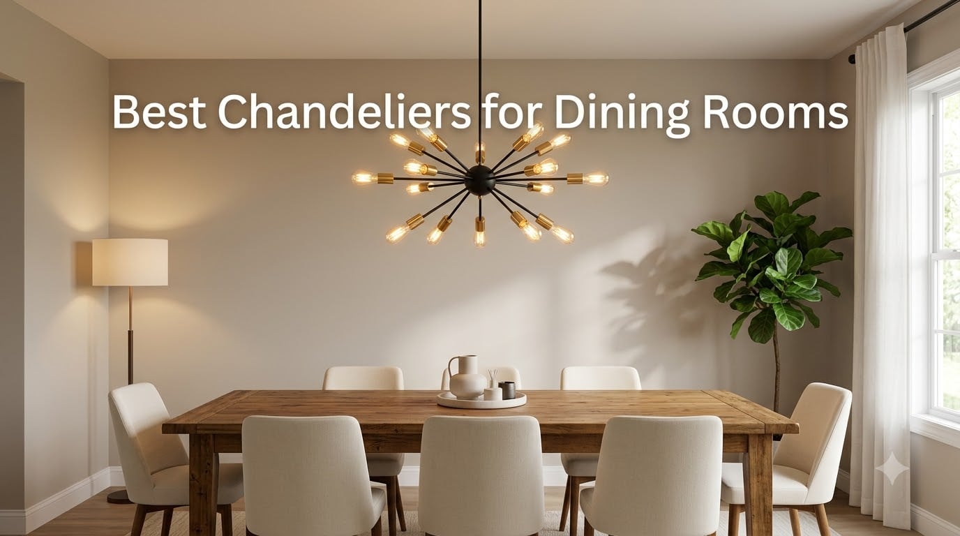 Best Chandeliers for Dining Rooms