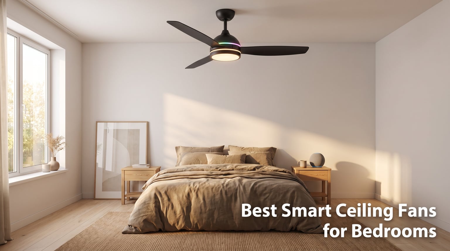 Best Smart Ceiling Fans for Bedrooms