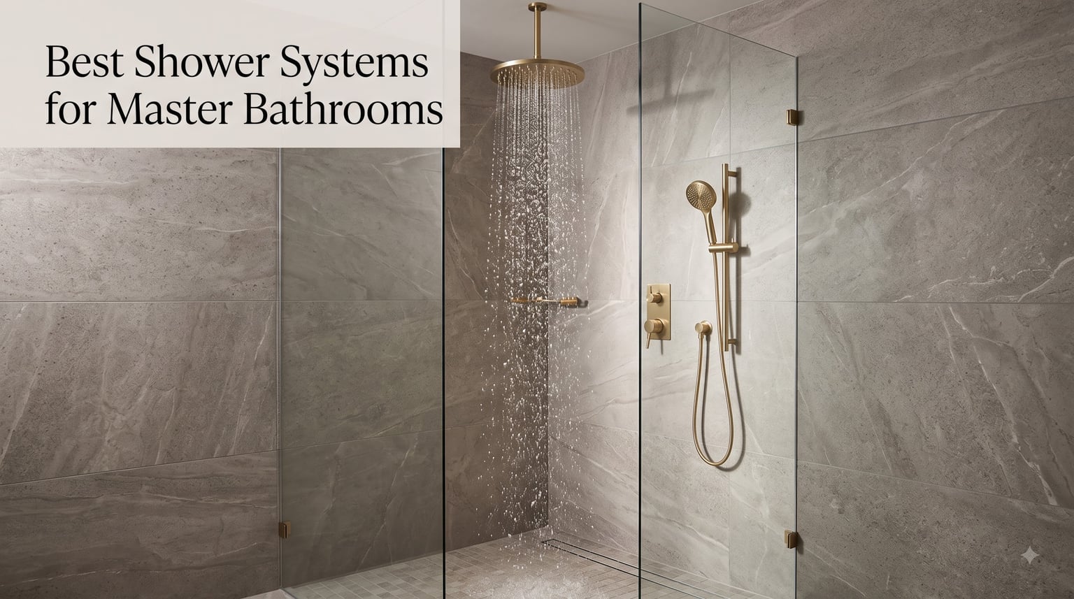 Best Shower Systems for Master Bathrooms
