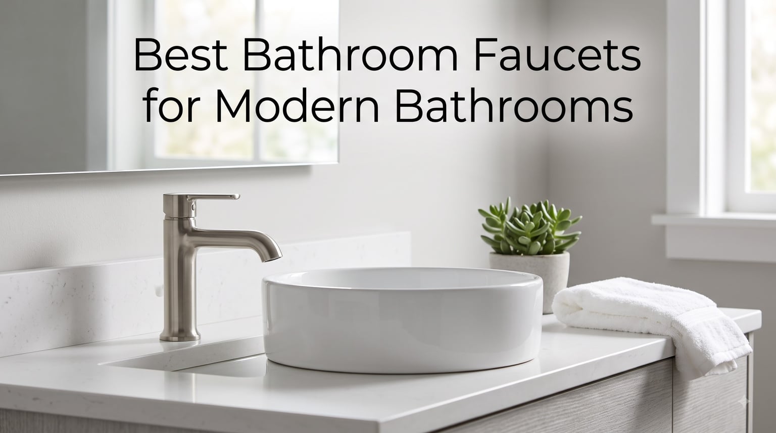 Best Bathroom Faucets for Modern Bathrooms