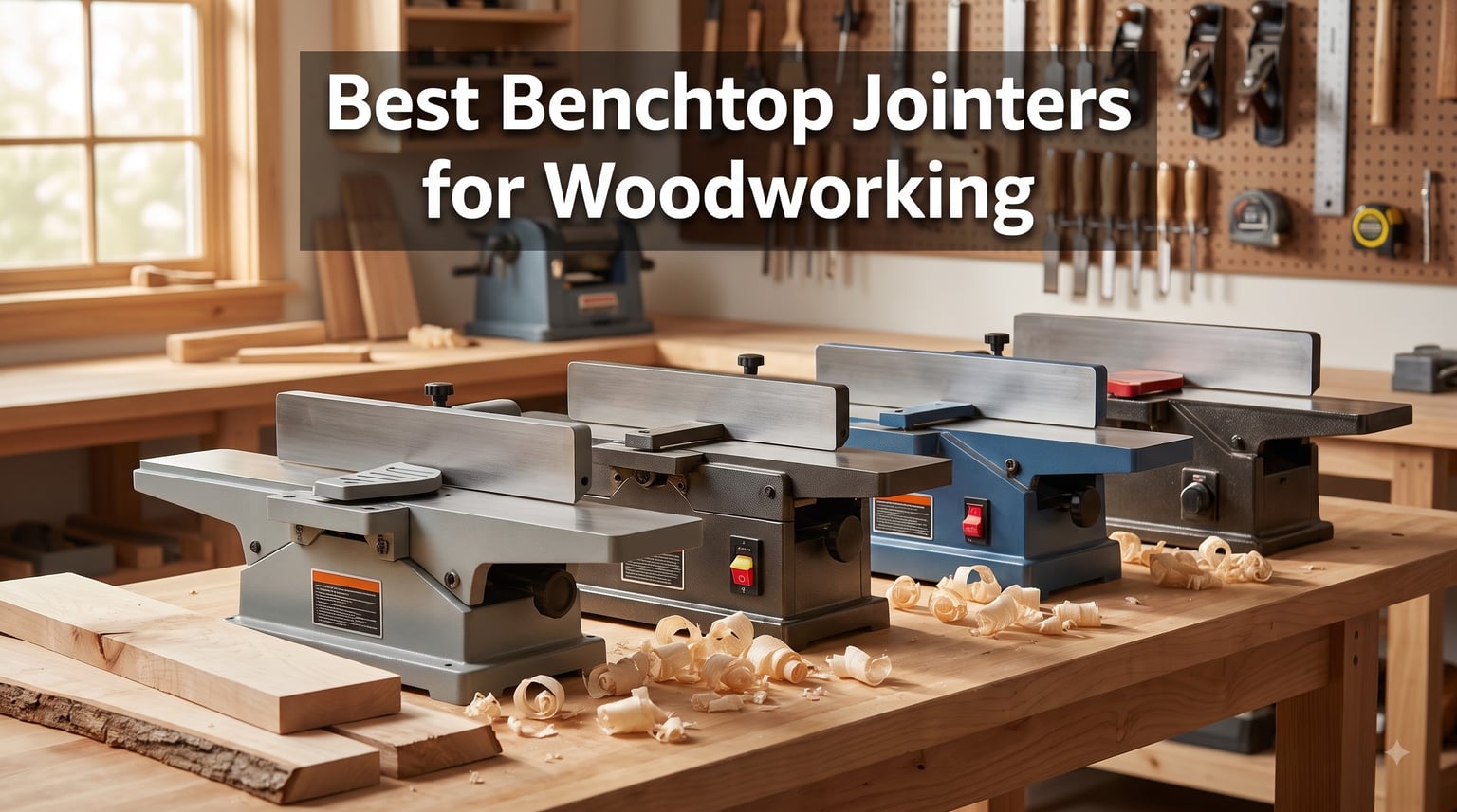 Best Benchtop Jointers for Woodworking