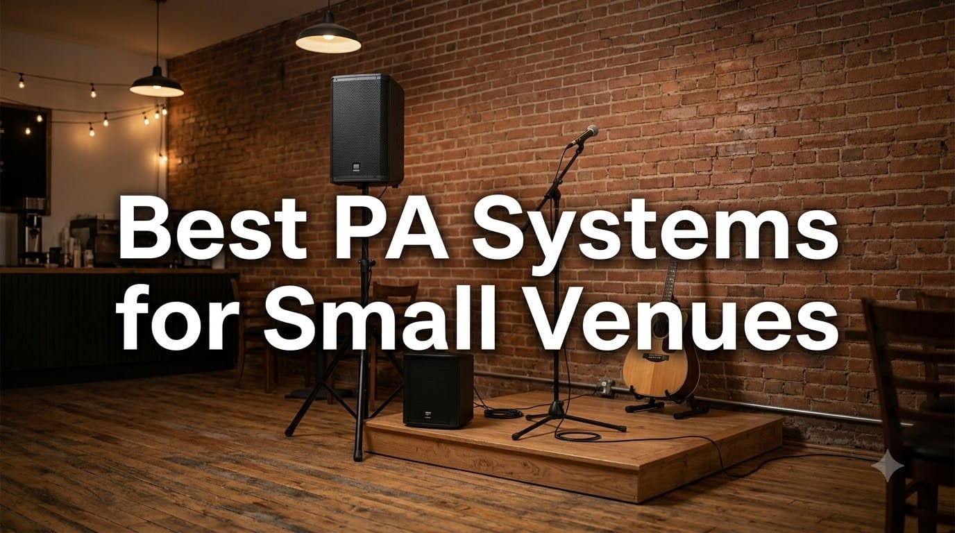 Best PA Systems for Small Venues