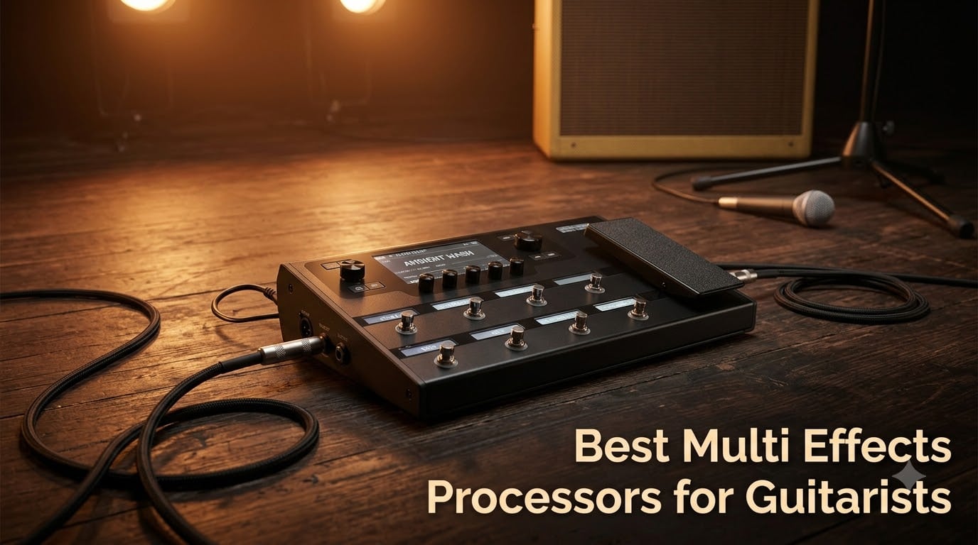 Best Multi Effects Processors for Guitarists