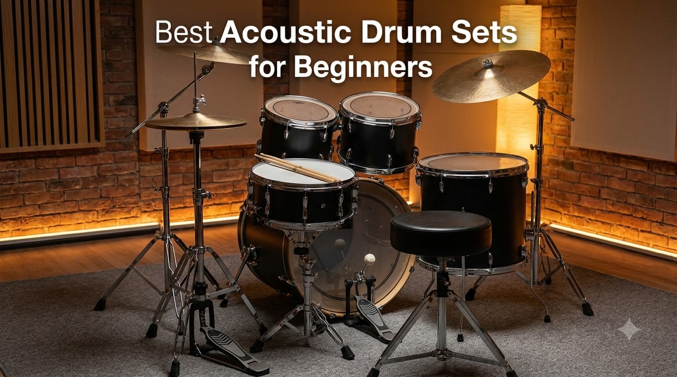 Best Acoustic Drum Sets for Beginners