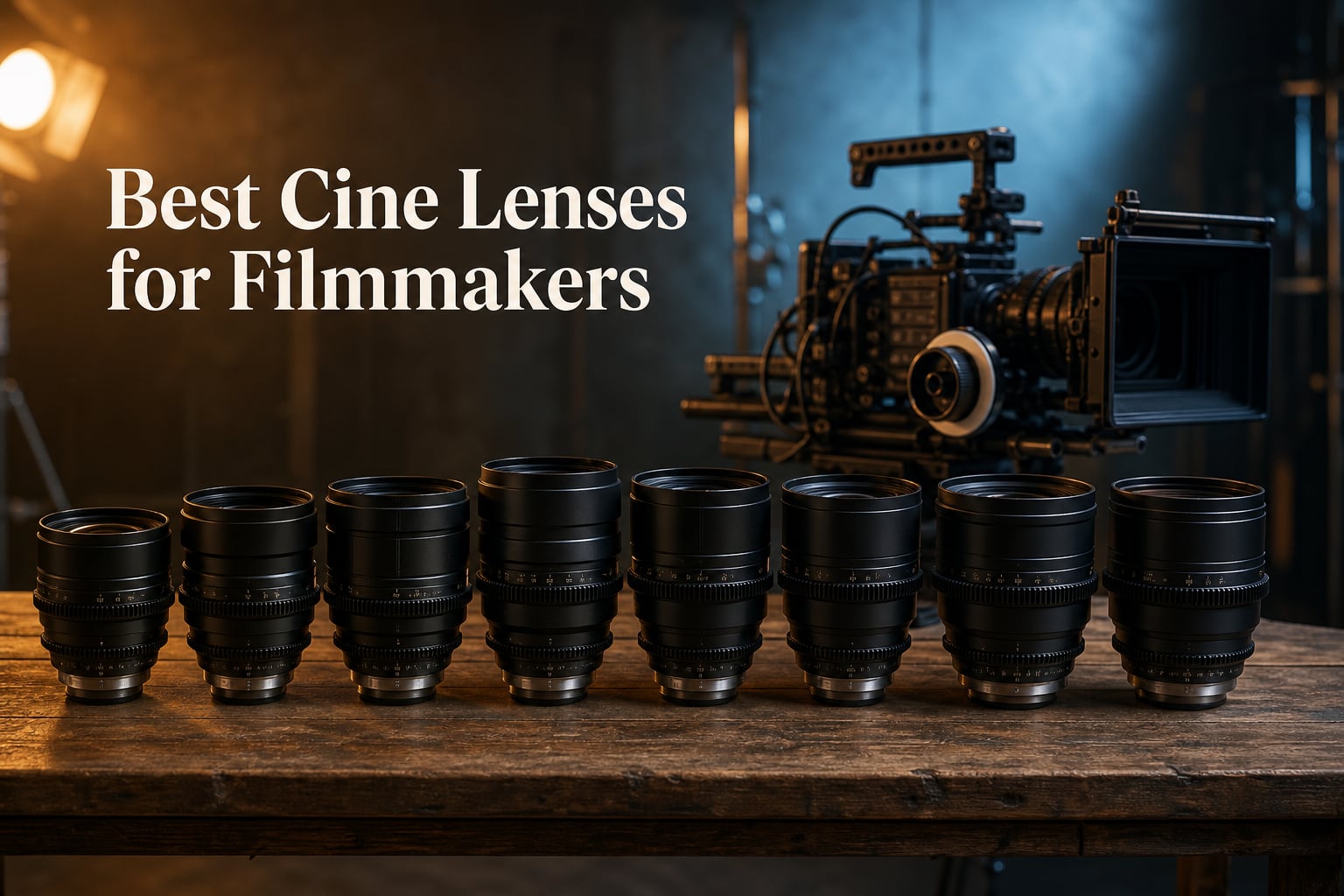 Best Cine Lenses for Filmmakers