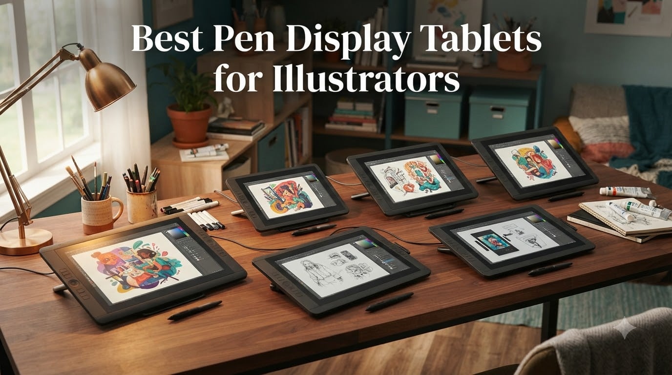 Best Pen Display Tablets for Illustrators