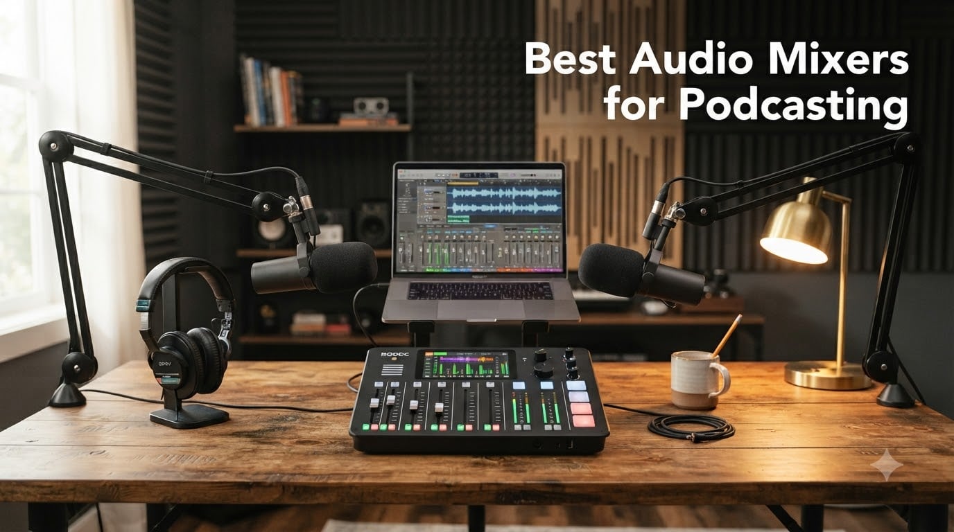 Best Audio Mixers for Podcasting