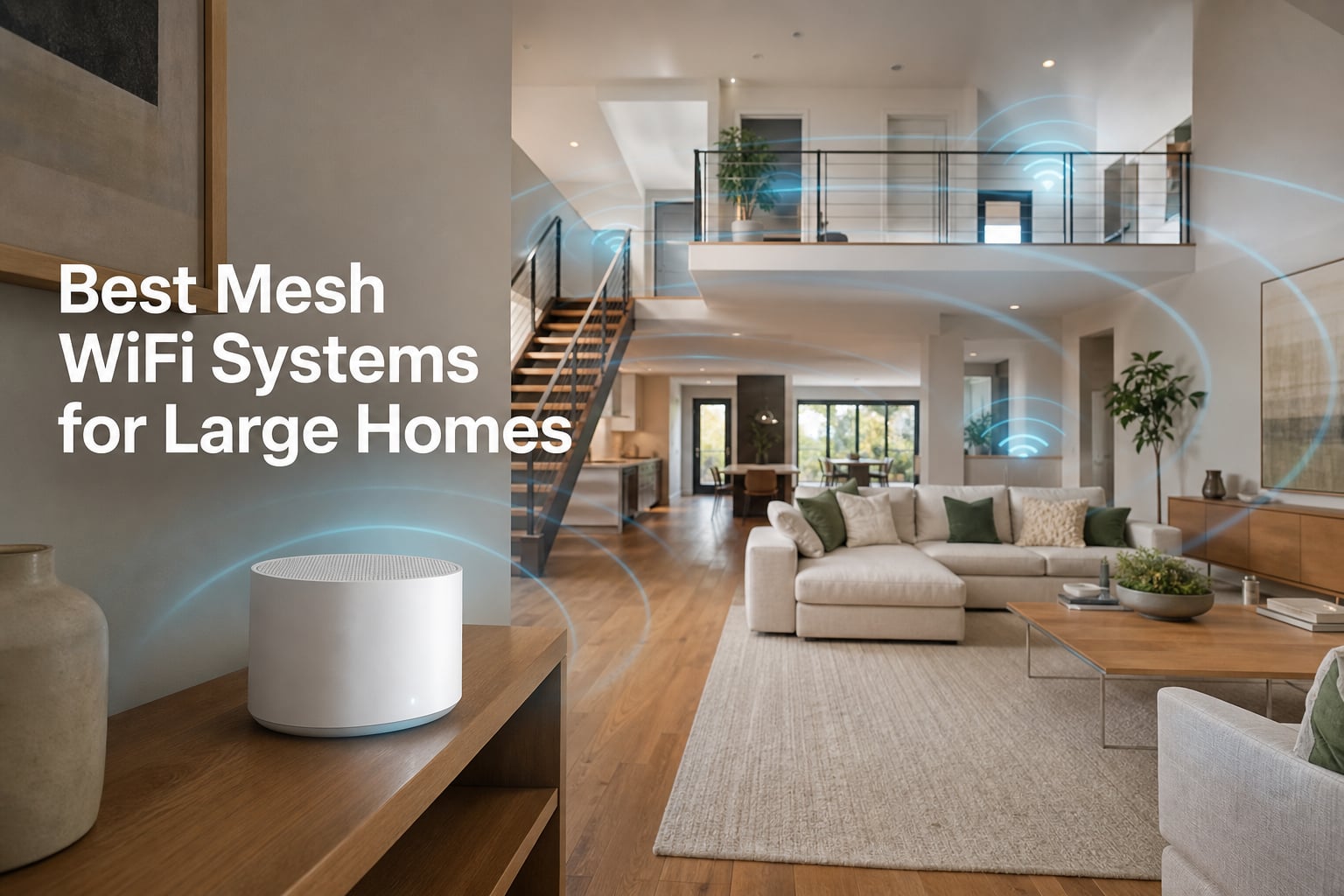 Best Mesh WiFi Systems for Large Homes