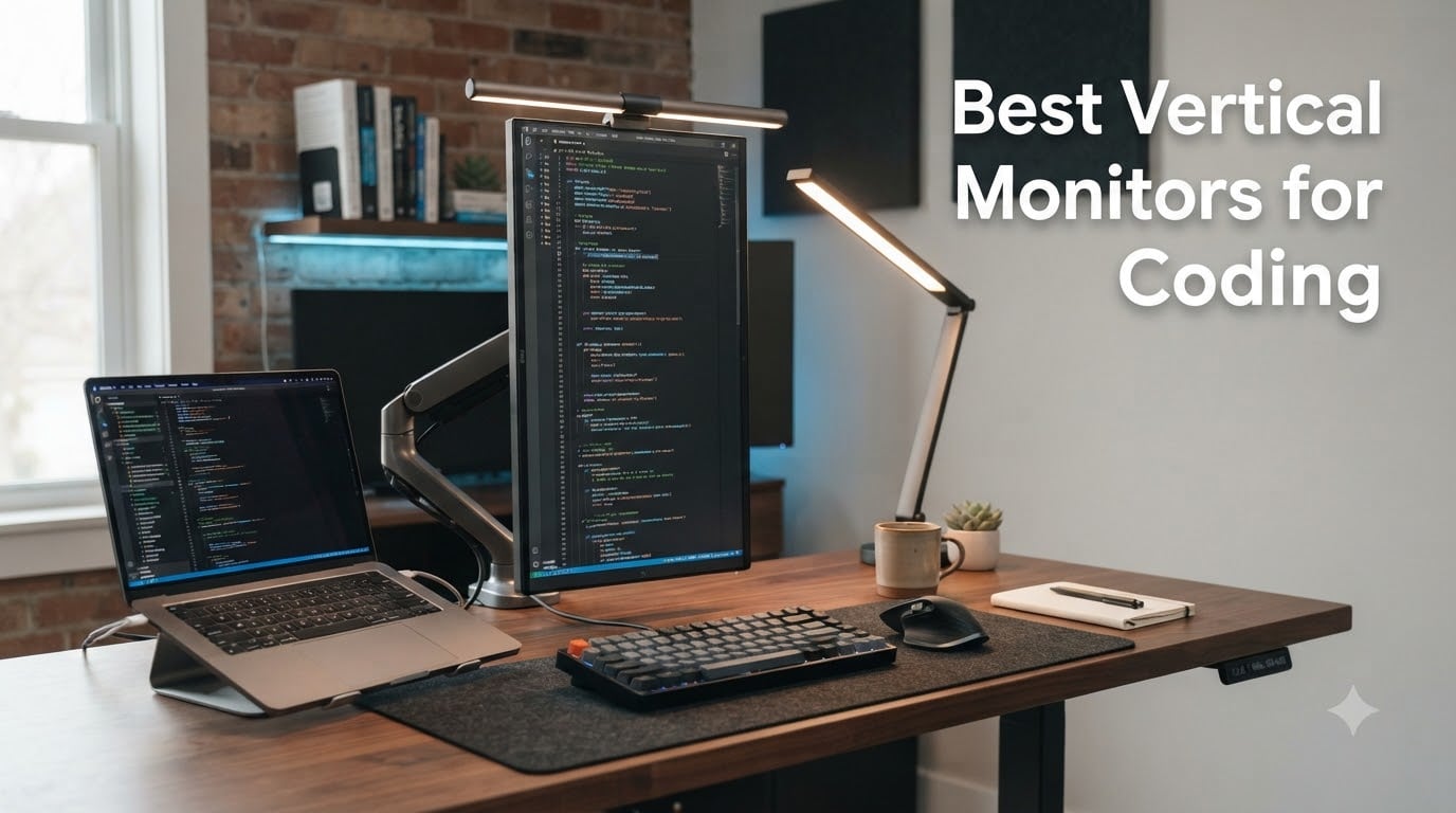 Best Vertical Monitors for Coding