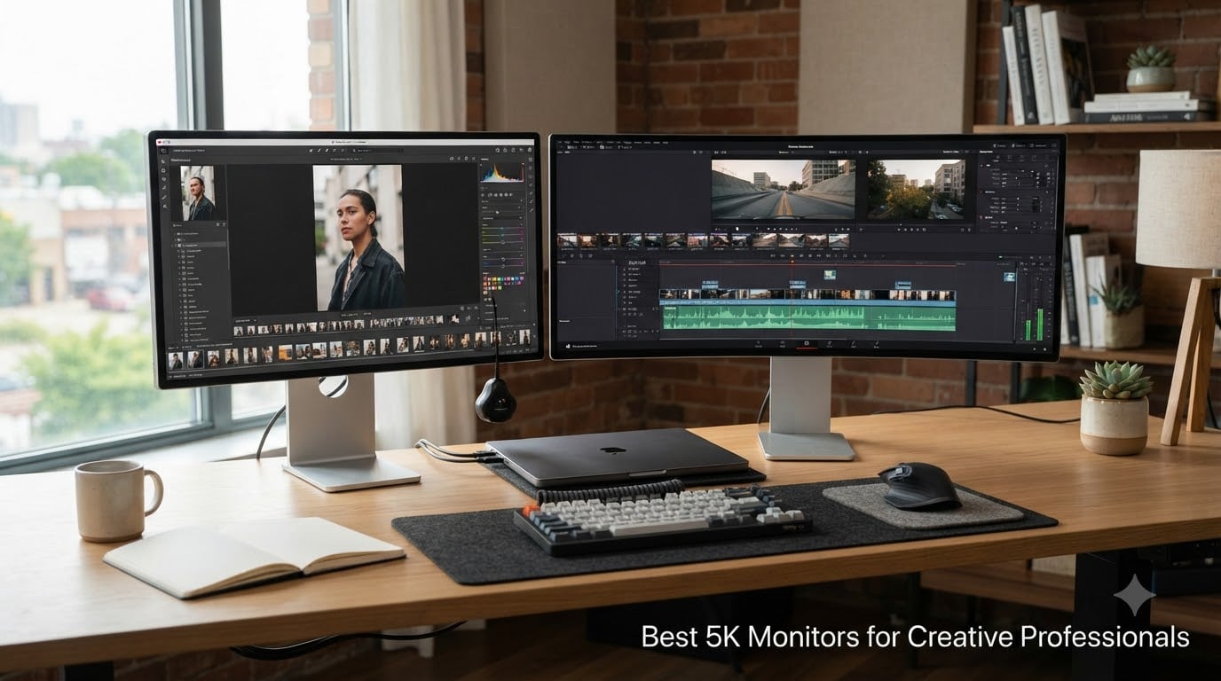 Best 5K Monitors for Creative Professionals