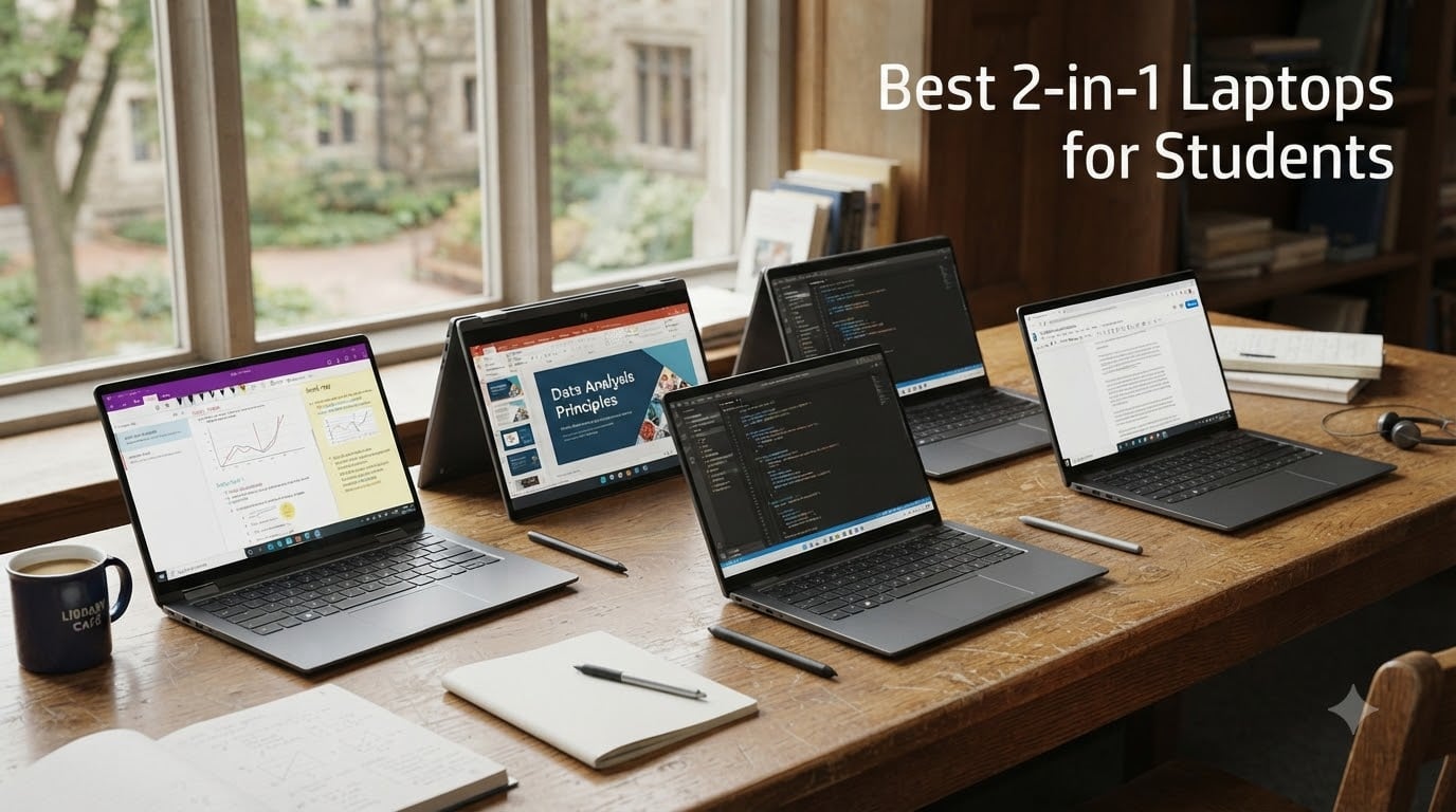 Best 2 in 1 Laptops for Students