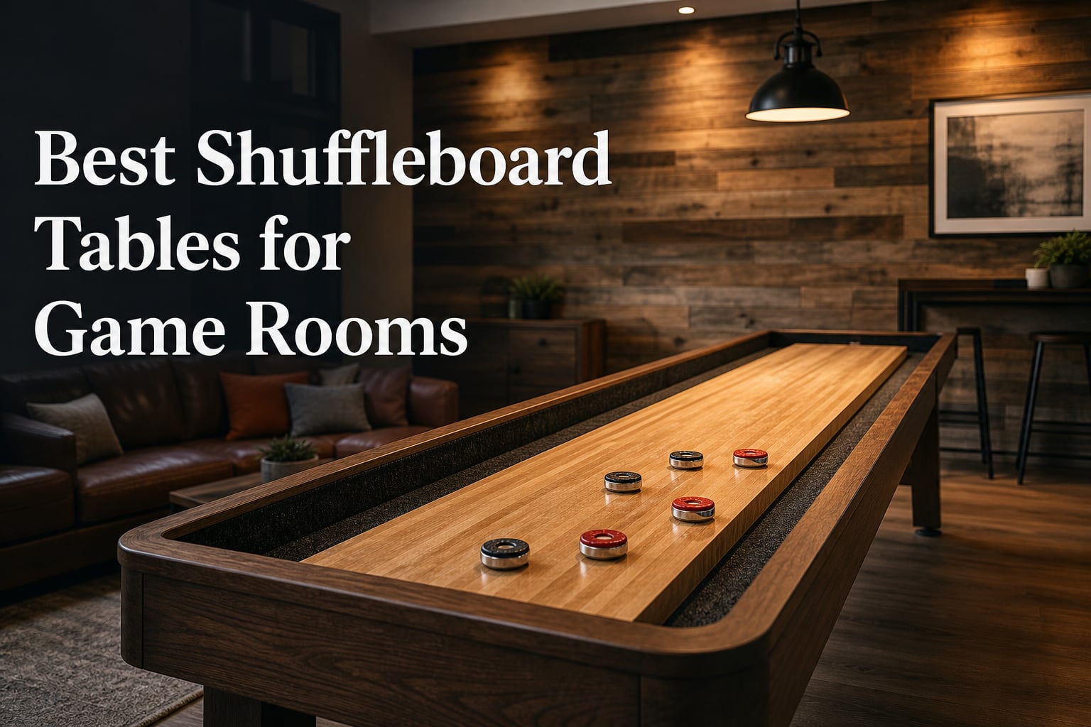 Best Shuffleboard Tables for Game Rooms