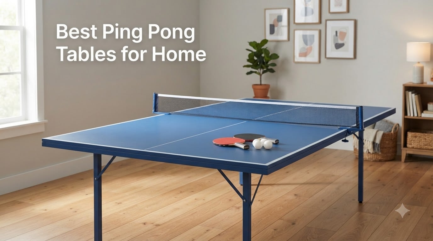 Best Ping Pong Tables for Home