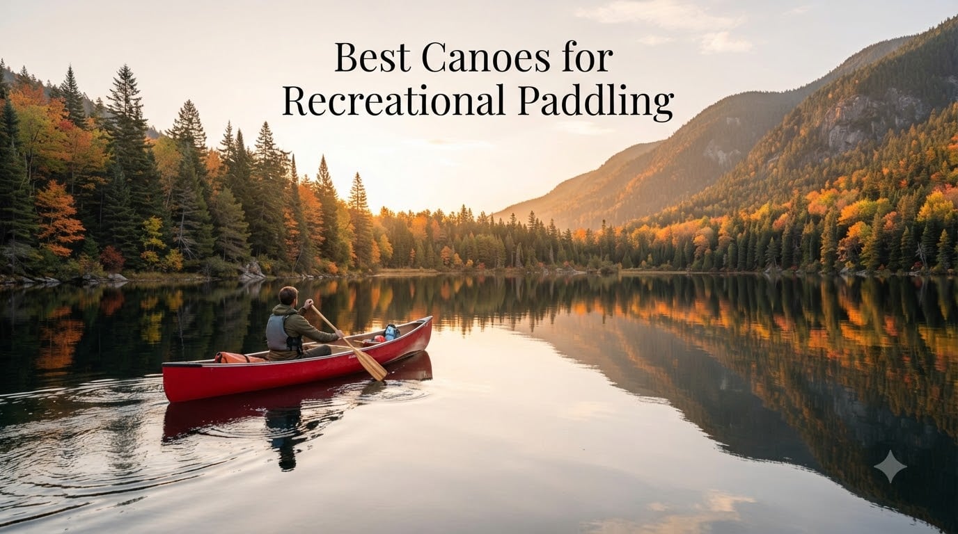 Best Canoes for Recreational Paddling