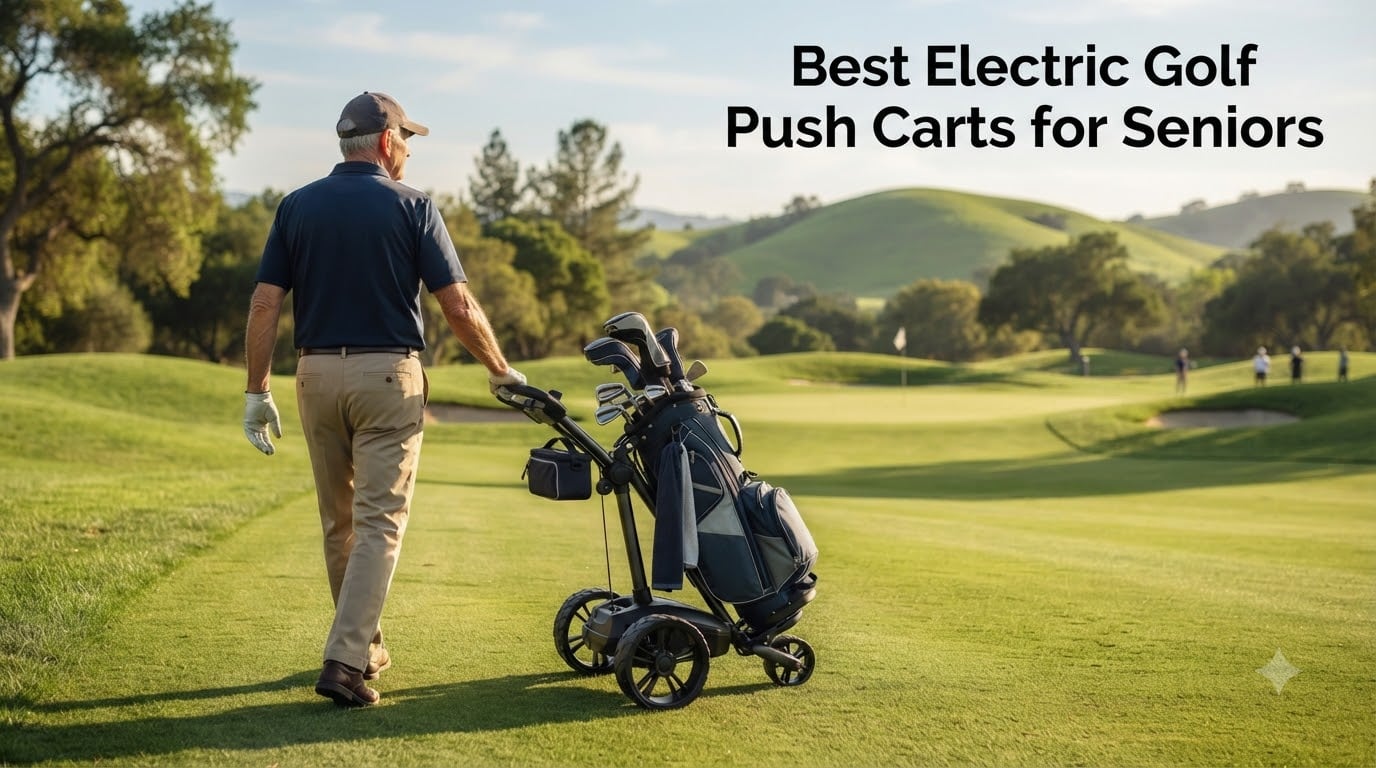 Best Electric Golf Push Carts for Seniors