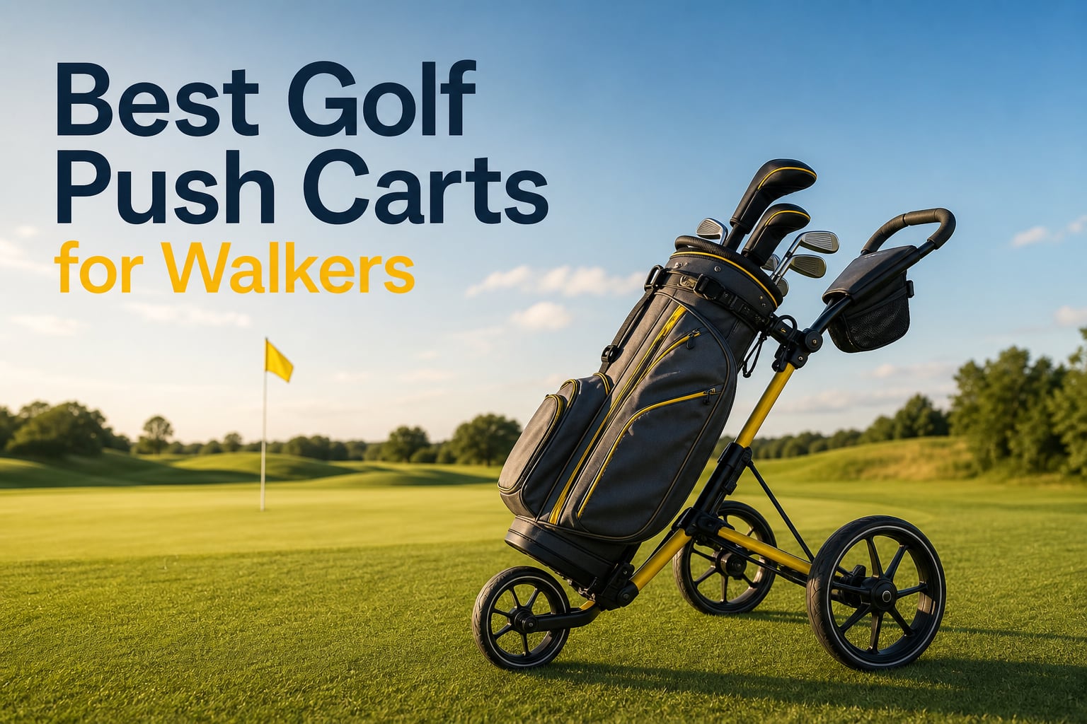 Best Golf Push Carts for Walkers