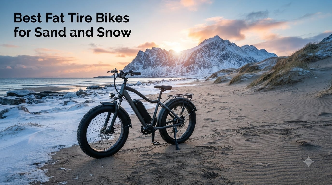 Best Fat Tire Bikes for Sand and Snow